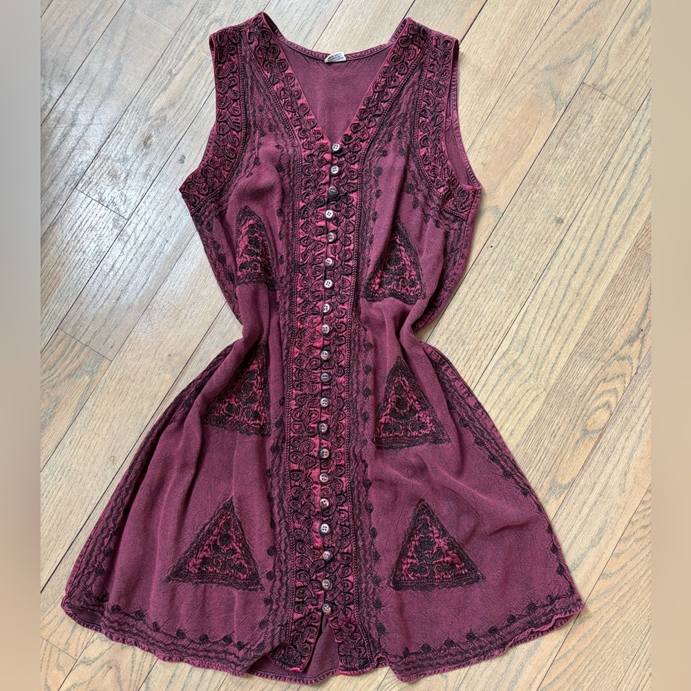 Tibetan Dress Purple